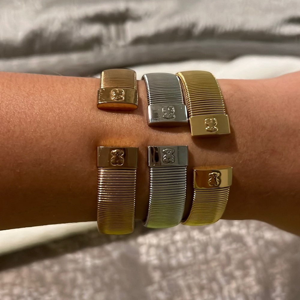 Authentic Steel TOUS Bulevar Bracelet